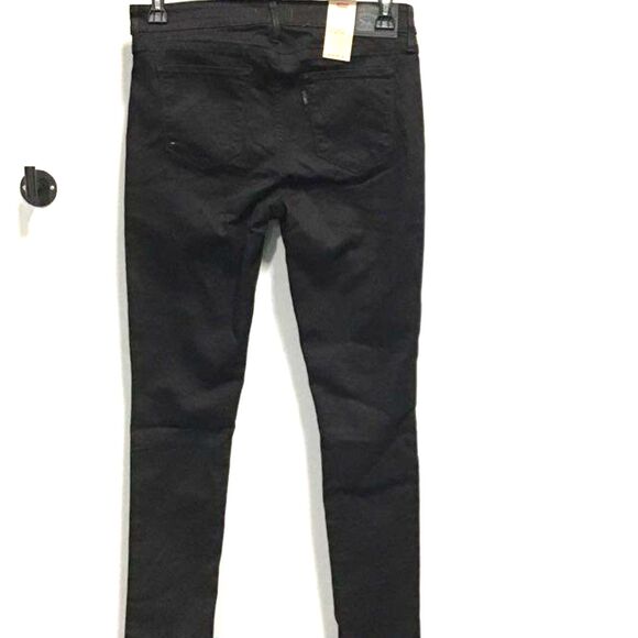 Levi's 711 Skinny Jeans in Black - Size 12 - NWT - Picture 3 of 8